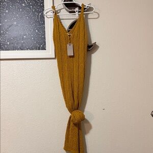 SFERRA Mustard Knit Top